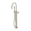 Ver imagem 1 de Misturador Monocomando de Piso para Banheira Docol Mix&match 90015942044 com Ducha Níquel Escovado