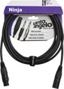 Ver imagem 1 de Cabo para Microfone Ninja Lw 0,20 Mm Conector Xlr Macho/ Xlr Femea 15ft 4,57 Metros Preto