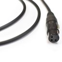 Ver imagem 4 de Cabo para Microfone Ninja Lw 0,20 Mm Conector Xlr Macho/ Xlr Femea 15ft 4,57 Metros Preto