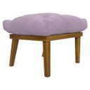 Ver imagem 7 de Puff Decorativo Retangular para Sala Penteadeira Marty Linho