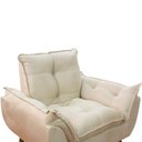 Ver imagem 3 de Kit 2 Poltrona Decorativa Sala de Estar Escritório Quarto Prime Cor: Bege