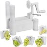 Fatiador Espiral Cortador Ralador Spiralizer Com 3 Laminas Para Fazer Macarrao De Legumes E Vegetais - 1