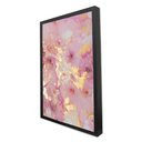 Ver imagem 3 de Quadro Decorativo Abstrato Mármore Rose Gold em Moldura Caixa Tacolado Moldura Trad 1cm Branca com V