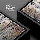 Ver mais imagens de Quadro Decorativo Canvas Moldura Grande Filete Jesus Cristo Mundo Gg