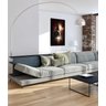 Quadro Decorativo Canvas Moldura Grande Filete Jesus Cristo Mundo Gg - 2