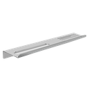 Ver imagem 1 de Prateleira Suporte para Banheiro Escovado Grega Aço Inox 70cm
