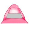 Tenda Barraca de Praia Proteção Sol Portátil Adulto Rosa - 4