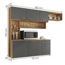 Ver imagem 4 de Cozinha Suspensa 6 Portas e 1 Gaveta Manu