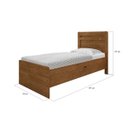 Ver imagem 2 de Cama Baú Solteiro Larissa Malbec Framar