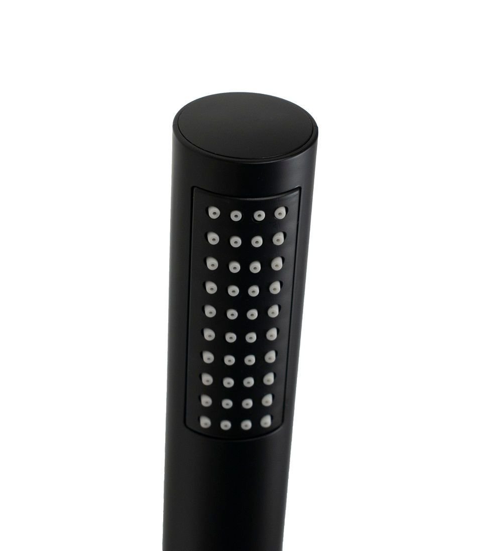 Ducha Black Redonda Inox 15 Cm Parede com Ducha Manual de Abs - 6