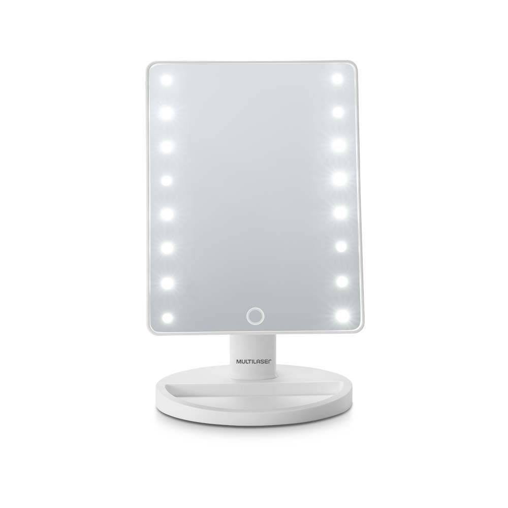 Espelho Touch de Mesa com LED Branco Multilaser - Hc174 - 2