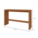 Ver imagem 3 de Aparador Bancada Mdf Premium Naturalle 1,36m