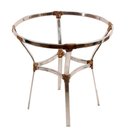Ver imagem 1 de Mesa Ascoli em Alumínio 70cm Altura X 80cm Diâmetro Trama Original