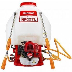 Pulverizador Costal a Gasolina 25,6cc 27 Litros 2 Lanças - Npg27l