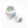 Conjunto Porta Joia - Flores Azul e Borboletas Cerâmica Maria Sofia - 4