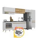 Ver imagem 2 de Cozinha Completa c/Balcão para Cooktop Veneza MP2276 Multimóveis + Brinde Jogo de Panelas Tramontina