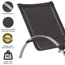 Ver imagem 5 de Espreguiçadeira em Alumínio e Fibra Sintética - Tabaco