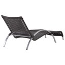 Ver imagem 2 de Espreguiçadeira em Alumínio e Fibra Sintética - Tabaco