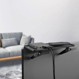 Suporte PRETO tipo prateleira para Conversor ELG - ACE08D - 5