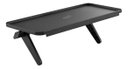 Ver imagem 2 de Suporte Prateleira para Tv, Elg, Ace08d, Suporta até 6kg, para Conversor, Alexa, Caixa de Som, Preto