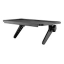 Ver imagem 4 de Suporte Prateleira para Tv, Elg, Ace08d, Suporta até 6kg, para Conversor, Alexa, Caixa de Som, Preto