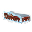 Ver imagem 4 de Cama Infantil Barco Pirata Kids com Colchão MDF Azul Casah