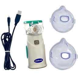 Inalador Nebulizador de Rede Medicate sem Fio MD4600 - Verde - 3