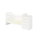 Ver imagem 2 de Berço com Cômoda 4 Gavetas Multiuso Trocador Quarto de Bebê