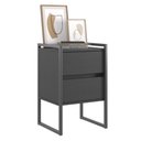 Ver imagem 1 de Gaveteiro Industrial com Gaveta Lelly - Preto Onix