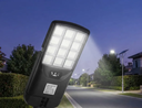 Ver imagem 4 de Luminária Solar LED 400W com Sensor para Chácaras Quintal Parede com Controle