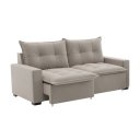 Ver imagem 1 de Sofá Retrátil Montreal Paraty 2 Lugares 1,60 M Grafite