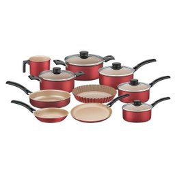 Jogo de Panelas Tramontina Turim Antiaderente 10 Peças - 1