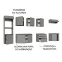 Ver mais imagens de Armário De Cozinha Completa Suspenso 320Cm Cinza