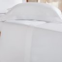 Ver imagem 1 de Jogo de Cama King 4 Pçs Ricamo 300 Fios 100% Algodão 193x203x40cm Branco