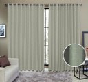 Ver imagem 1 de Cortina Tecido Rustico 6,00M x 2,40M Semi Blackout Verde Oliva