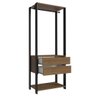 Guarda-roupa Closet Modulado Valencia 2 Gavetas 70cm Madesa - 5