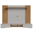 Ver imagem 6 de Painel Tv 65 Pol e Bancada Suspensa 177cm Ivai Cinamomo/off B02 - Mpozenato