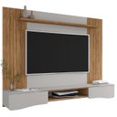 Ver imagem 1 de Painel Tv 65 Pol e Bancada Suspensa 177cm Ivai Cinamomo/off B02 - Mpozenato
