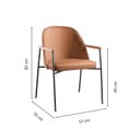 Ver imagem 3 de Kit 6 Cadeiras para Sala de Jantar Duna