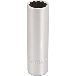 Soquete estriado enc 1/2" 14mm longo vanád. Vonder - 2