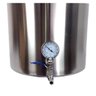 Panela aço inox 304 para cerveja artesanal 160 litros - 5