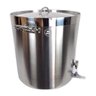 Panela aço inox 304 para cerveja artesanal 160 litros - 2
