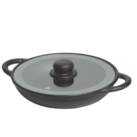 Frigideira para Parmegiana com Tampa de Vidro