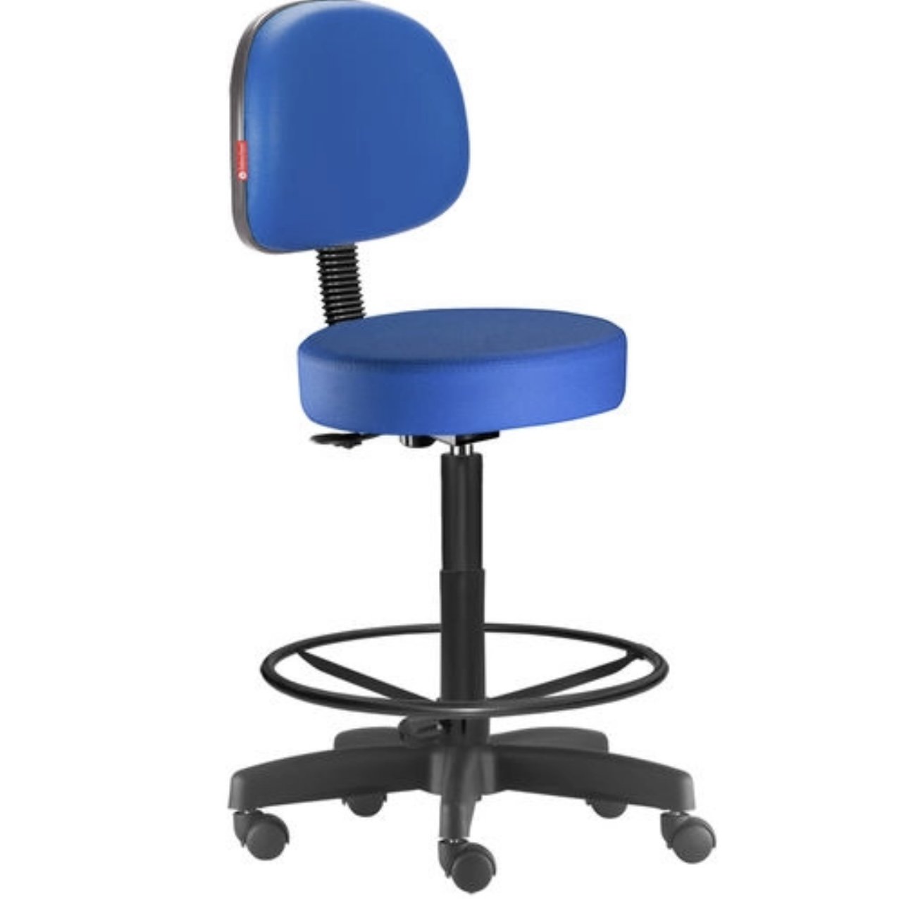 Cadeira Mocho Nica Alto Azul