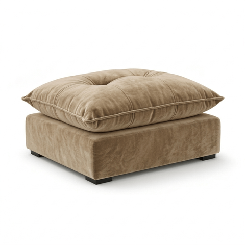 Cama Puff Pet Cachorro e Gato Puff Pet Super Macio e Confortável Suede:suede Capuccino