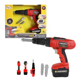 Kit Parafusadeira Infantil de Brinquedo Diversão Garantida - 1