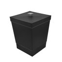 Ver imagem 1 de Lixeira para Banheiro de Plástico com Tampa - Stolf Preto