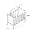 Ver imagem 3 de Berço Mini Cama 2 em 1 Cloe Móveis Peroba