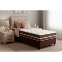 Ver imagem 5 de Cama Box Casal + Colchão Molas Anjos Classic Brown