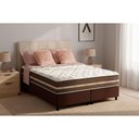 Ver mais imagens de Cama Box Casal + Colchão Molas Anjos Classic Brown